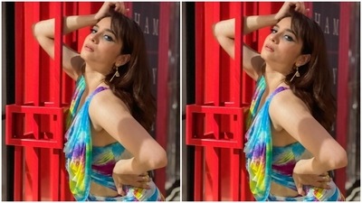 After Ankita posted the photos, many of her followers flooded the comments section with compliments. Many users dropped the fire and heart emoticon. One user commented, "Hottest." Another wrote, "Omggg hottie." (Instagram/@lokhandeankita) After Ankita posted the photos, many of her followers flooded the comments section with compliments. Many users dropped the fire and heart emoticon. One user commented, "Hottest." Another wrote, "Omggg hottie." (Instagram/@lokhandeankita)