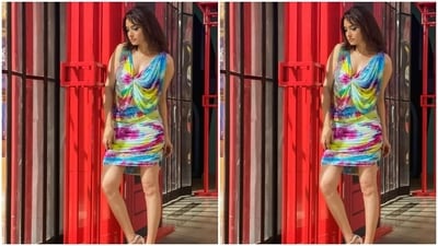 On Sunday, Ankita, known for sharing regular snippets from her life with her followers on social media, posted pictures from a recent photoshoot. The star captioned the post, "Stay colourful." She slipped into a multi-coloured tie-dye printed mini dress and got several compliments from her followers. (Instagram/@lokhandeankita) On Sunday, Ankita, known for sharing regular snippets from her life with her followers on social media, posted pictures from a recent photoshoot. The star captioned the post, "Stay colourful." She slipped into a multi-coloured tie-dye printed mini dress and got several compliments from her followers. (Instagram/@lokhandeankita)