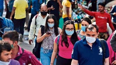 The Karnataka government has made face masks compulsory in public places (Representative Image) The Karnataka government has made face masks compulsory in public places (Representative Image)
