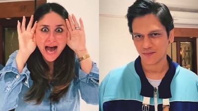 Vijay Varma shared a video on his Instagram account that also featured Kareena Kapoor. Vijay Varma shared a video on his Instagram account that also featured Kareena Kapoor.
