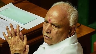 Former Karnataka chief minister and BJP State President B S Yeddyurappa during an Assembly Session at Vidhana Soudha, in Bengaluru. (PTI) Former Karnataka chief minister and BJP State President B S Yeddyurappa during an Assembly Session at Vidhana Soudha, in Bengaluru. (PTI)