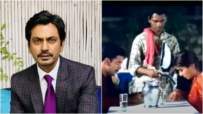 Nawazuddin Siddiqui had a small role in Manoj Bajpayee and Raveena Tandon starrer Shool. Nawazuddin Siddiqui had a small role in Manoj Bajpayee and Raveena Tandon starrer Shool.