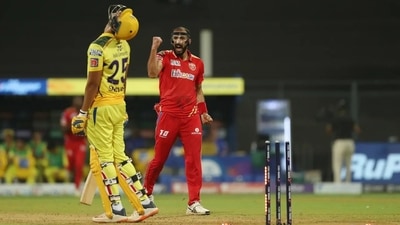 PBKS's bowlers were on the money in their defence. (BCCI) PBKS's bowlers were on the money in their defence. (BCCI)