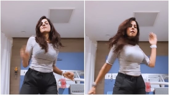 Chhavi Mittal shared a video of her dancing in her hospital room.