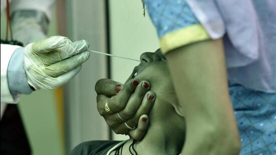 Punjab has recorded 349 fresh Covid cases in April so far. (HT Photo)