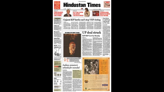 HT This Day: April 26, 2002 -- UP deal struck HT This Day: April 26, 2002 -- UP deal struck