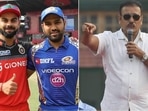 Virat Kohli and Rohit Sharma; Ravi Shastri