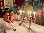 Kareena Kapoor and Saif Ali Khan hosted a dinner at their house. Kareena Kapoor and Saif Ali Khan hosted a dinner at their house.