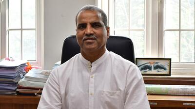 BMC additional commissioner Suresh Kakani at BMC Headquarters, in Mumbai on Tuesday (Bhushan Koyande) BMC additional commissioner Suresh Kakani at BMC Headquarters, in Mumbai on Tuesday (Bhushan Koyande)