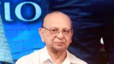 Former Goa chief minister Pratapsingh Rane. (HT PHOTO) Former Goa chief minister Pratapsingh Rane. (HT PHOTO)