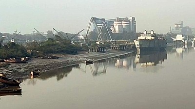 The ABG Shipyard dock in Surat, Gujarat. (ANI FILE PHOTO) The ABG Shipyard dock in Surat, Gujarat. (ANI FILE PHOTO)