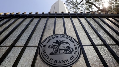 The Reserve Bank of India (RBI) seal is pictured on a gate outside the RBI headquarters in Mumbai, India,&nbsp; (REUTERS)