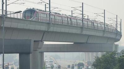 The upcoming bridge will connect the Soorghat Metro station and the Sonia Vihar Metro station on the corridor, and is being built between two existing bridges – Wazirabad bridge and Signature bridge. (Picture for representation only/PTI) The upcoming bridge will connect the Soorghat Metro station and the Sonia Vihar Metro station on the corridor, and is being built between two existing bridges – Wazirabad bridge and Signature bridge. (Picture for representation only/PTI)