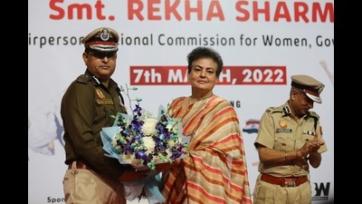 New Delhi, India - March 07, 2022: The National commission for Woman seeks police report on rape, murder of 32-year-old (HT Photo/Sanchi Sharma) New Delhi, India - March 07, 2022: The National commission for Woman seeks police report on rape, murder of 32-year-old (HT Photo/Sanchi Sharma)