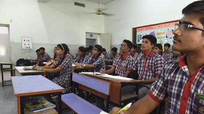 A class in progress at a Kendriya Vidyalaya school in New Delhi. (HT FILE PHOTO) A class in progress at a Kendriya Vidyalaya school in New Delhi. (HT FILE PHOTO)
