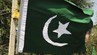 Pakistan flag (Representative image) (Waseem Andrabi/HT Photo)