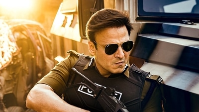 Vivek Oberoi in a still from Indian Police Force. Vivek Oberoi in a still from Indian Police Force. 