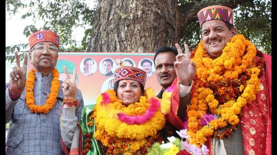 Pratibha Singh’s victory in the Mandi bypolls, the home turf of incumbent chief minister Jai Ram Thakur, solidified her claim for the post of Congress’ Himachal chief. (HT File)