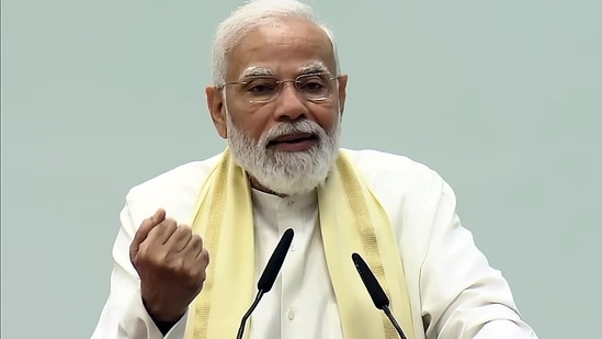 File photo of Prime Minister Narendra Modi.(ANI) File photo of Prime Minister Narendra Modi.(ANI)