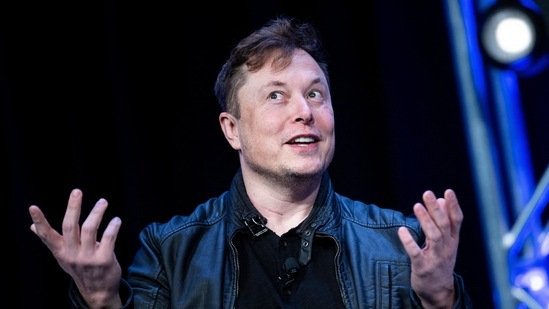 Tesla chief Elon Musk, who clinched a deal to acquire Twitter.(AFP)