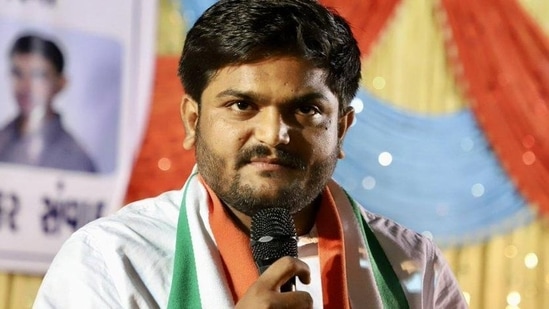 File photo of Gujarat Congress leader Hardik Patel.