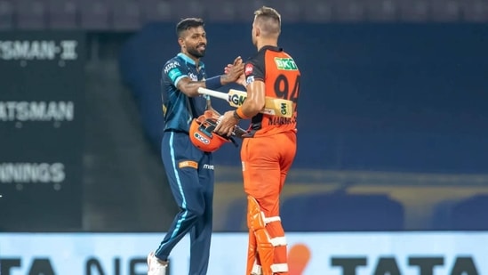 Why is Gujarat Titans wearing lavender jersey against Sunrisers Hyderabad?  - Sportstar