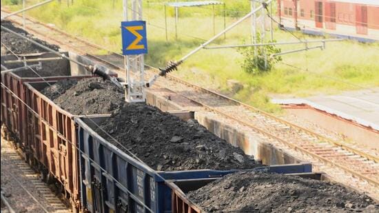The coal shortage has been blamed on inadequate wagons for ferrying it to plants. (HT PHOTO)