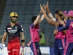 Virat Kohli of Royal Challengers Bangalore walks back to the pavilion after getting out during the IPL 2022 match against Rajasthan Royals Virat Kohli of Royal Challengers Bangalore walks back to the pavilion after getting out during the IPL 2022 match against Rajasthan Royals