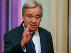 UN secretary-general Antonio Guterres gestures leaving a joint news conference with Russian foreign minister Sergey Lavrov following their talks in Moscow, (AP) UN secretary-general Antonio Guterres gestures leaving a joint news conference with Russian foreign minister Sergey Lavrov following their talks in Moscow, (AP)