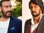 Ajay Devgn and Kiccha Sudeep indulged in a mild war of words on Twitter. Ajay Devgn and Kiccha Sudeep indulged in a mild war of words on Twitter.