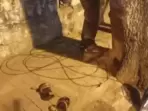 22-year-old Kishore, who was electrocuted while walking on a footpath died from reverse current in a broken internet cable, according to the police 22-year-old Kishore, who was electrocuted while walking on a footpath died from reverse current in a broken internet cable, according to the police