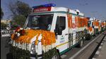 The free ambulance service was started in 2014 and can be availed of by dialling the toll-free number 108. HT File Photo The free ambulance service was started in 2014 and can be availed of by dialling the toll-free number 108. HT File Photo
