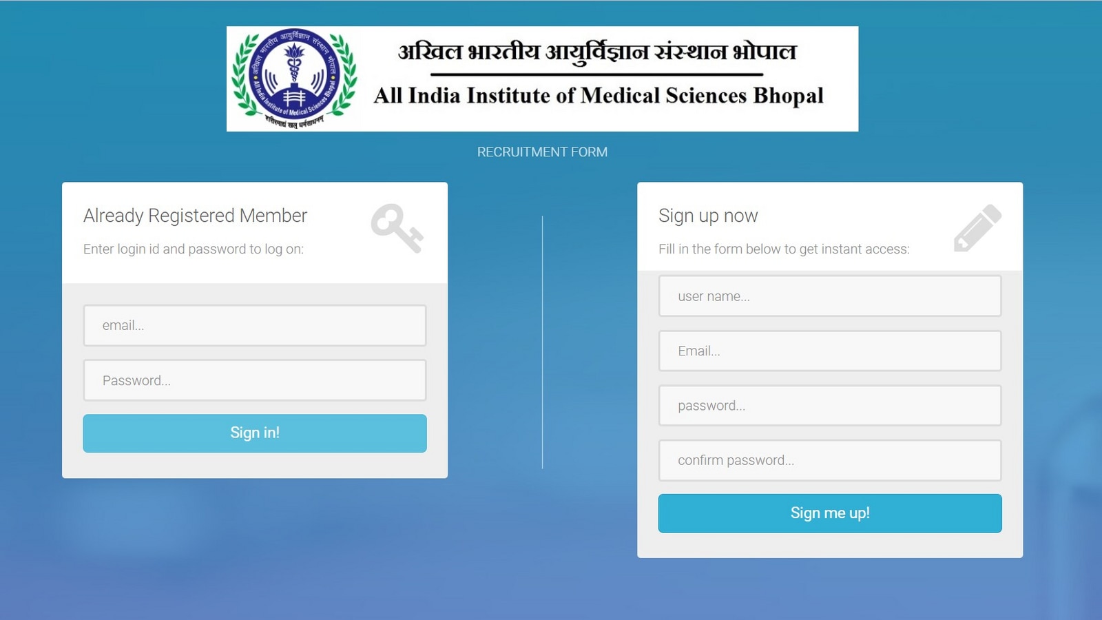 AIIMS Bhopal recruitment: Apply for 159 vacancies, direct link here