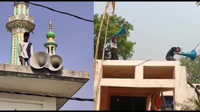 UP police officers said religious places across the state have either removed 46,000 loudspeakers or set the volume to permissible levels stipulated by the state pollution control board