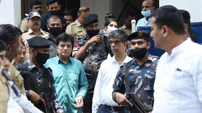 They demanded directives to quash the fake FIR registered in the name of Somaiya, action against the police officers responsible for it and direction to the state police and union home ministry to properly protect Somaiya (HT PHOTO) They demanded directives to quash the fake FIR registered in the name of Somaiya, action against the police officers responsible for it and direction to the state police and union home ministry to properly protect Somaiya (HT PHOTO)