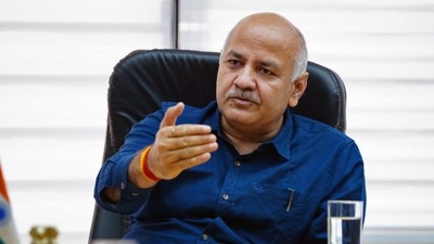 Delhi deputy chief minister Manish Sisodia. (ANI ) Delhi deputy chief minister Manish Sisodia. (ANI )