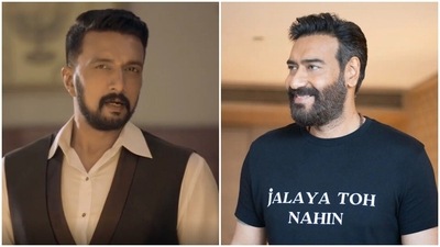 Ajay Devgn has responded to Kiccha Sudeep's comment. Ajay Devgn has responded to Kiccha Sudeep's comment.