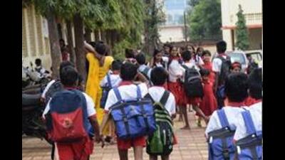 The primary education department of the zilla parishad (ZP) on Tuesday issued a notification that it will implement the 15% fee waiver announced by the government last year. (HT FILE PHOTO)