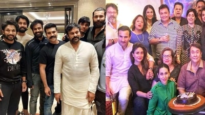 Chiranjeevi's family and the Kapoor family. Chiranjeevi's family and the Kapoor family. 