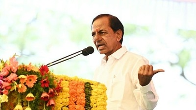 File photo of Telangana chief minister K Chandrasekhar Rao (KCR). (HT Photo)