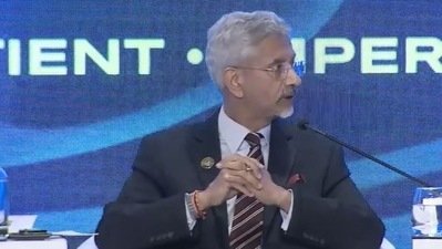 Foreign minister S Jaishankar said India must be confident of what it is.