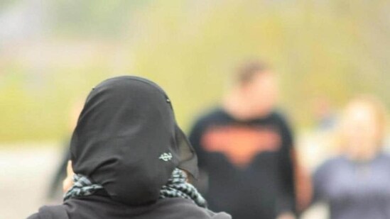 Eine Hijab-gekleidete Frau. (Repräsentatives Foto)