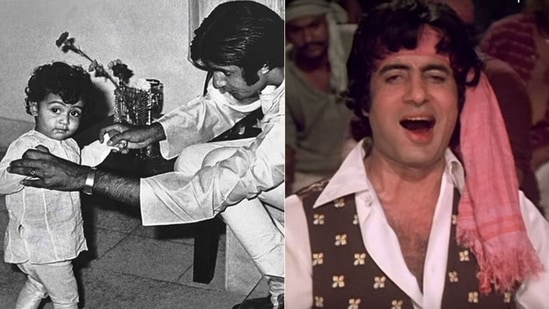 Amitabh Bachchan's dance steps in Khaike Paan Banaraswala were inspired from Abhishek Bachchan's moves when he was a child.&nbsp;