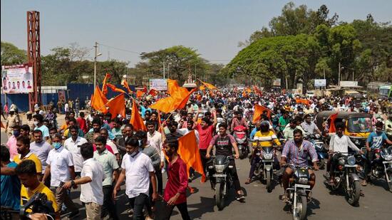 According to party insiders, the ruling Bharatiya Janata Party (BJP) is not in favour of Sri Rama Sene (SRS) and Hindu Janajagruthi Samithi (HJS) thriving in Karnataka. (Representational use)