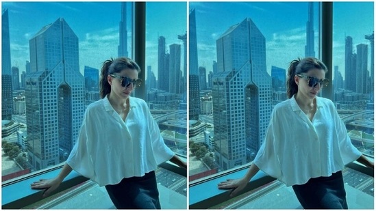 Soha Ali Khan is not letting the heat get her down. See what she did(Instagram/@sakpataudi)