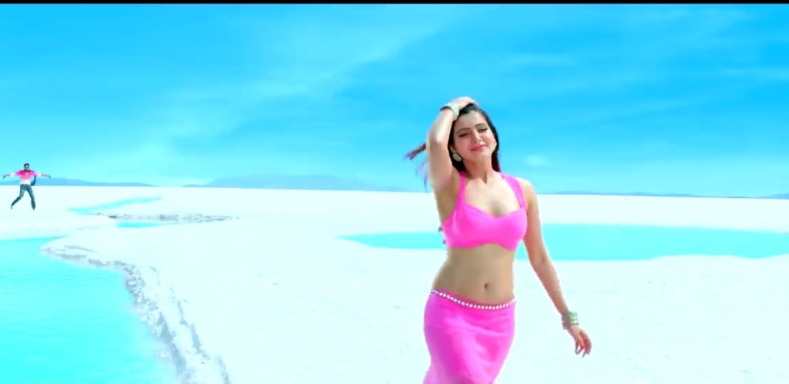 Having been criticised for playing unidimensional characters in films like Alludu Seenu, Samantha began to experiment with more challenging roles. Having been criticised for playing unidimensional characters in films like Alludu Seenu, Samantha began to experiment with more challenging roles.