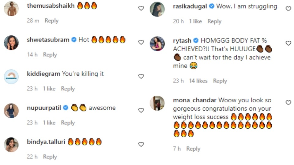 Comments on the post shared by Masaba Gupta. Comments on the post shared by Masaba Gupta. 
