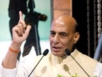 Defence minister Rajnath Singh. (ANI) Defence minister Rajnath Singh. (ANI)