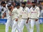 Virat Kohli with Ishant Sharma, Jasprit Bumrah and Mohammed Siraj. Virat Kohli with Ishant Sharma, Jasprit Bumrah and Mohammed Siraj. 