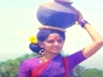 Jaya Prada in a still from her first film, Bhoomi Kosam.
